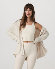Alps Boyfriend Cardigan Women's Marshmallow Sweater | Vuori onsale