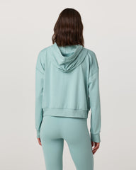 Halo Modern Full Zip Hoodie Sea Spray Heather | Vuori sale