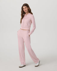 Halo Mini FZ Hoodie Women's Vintage Rose Hoodie | Vuori onsale