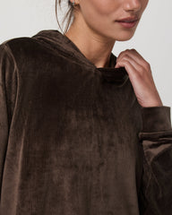 Haven Hoodie Women's Dark Java Hoodie | Vuori for sale