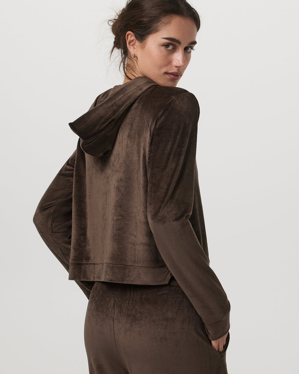 Haven Hoodie Women's Dark Java Hoodie | Vuori for sale