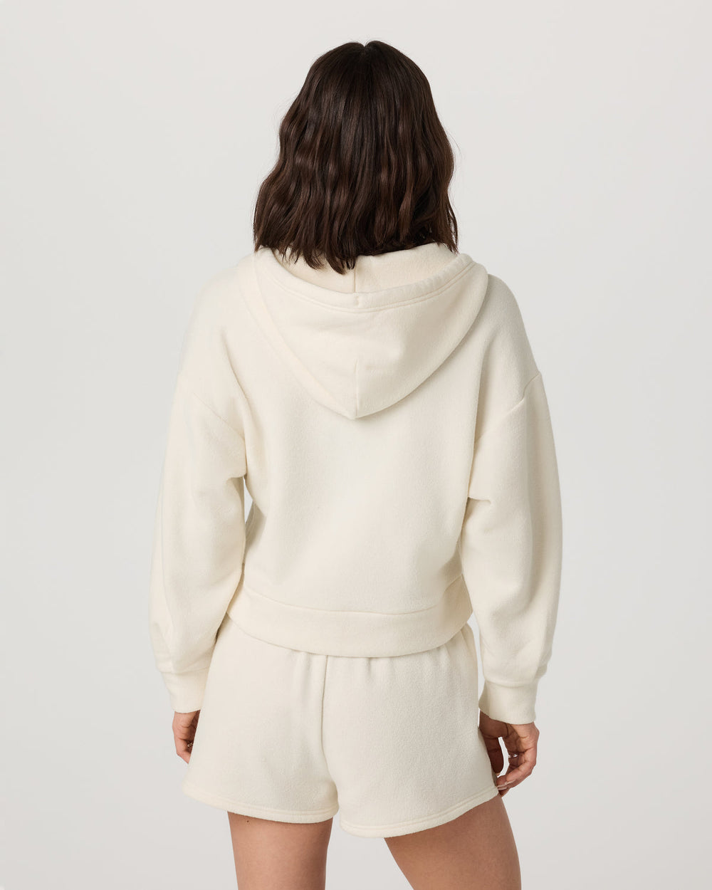 Beach Fleece Zip Up Women's Natural Full-Zip Hoodie | Vuori outlet