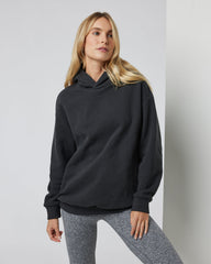 Restore Oversized Hoodie Washed Black | Vuori for sale