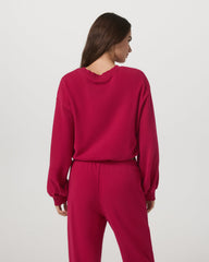 Sedona Bubble Crew Women's Strawberry Pullover Crewneck | Vuori outlet