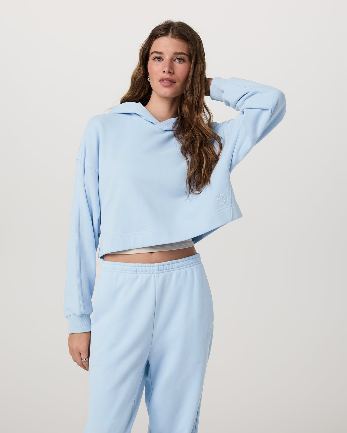Sedona Pullover Hoodie Women's Crystal Blue Hoodie | Vuori shop