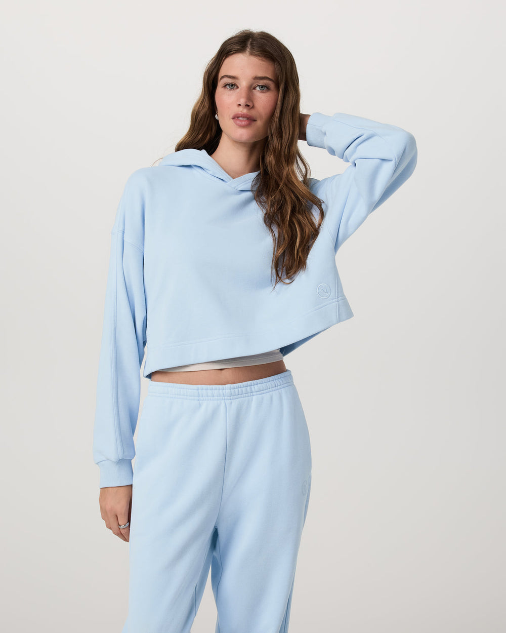 Sedona Pullover Hoodie Women's Crystal Blue Hoodie | Vuori shop