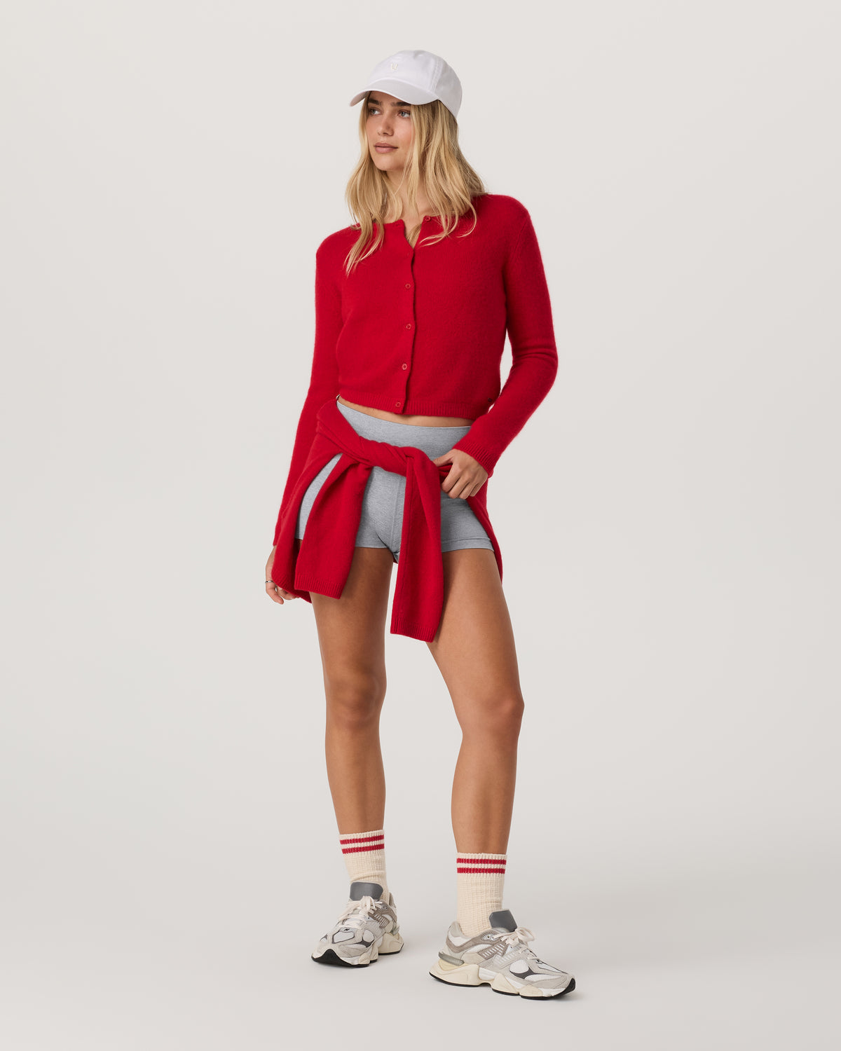 Émilie Cashmere Cardi Women's Cherry Cardi | Vuori outlet