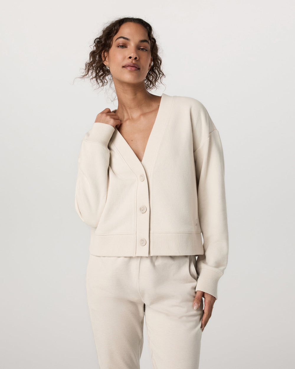 Sedona Cardigan Women's Bone Button-Down Sweater | Vuori sale