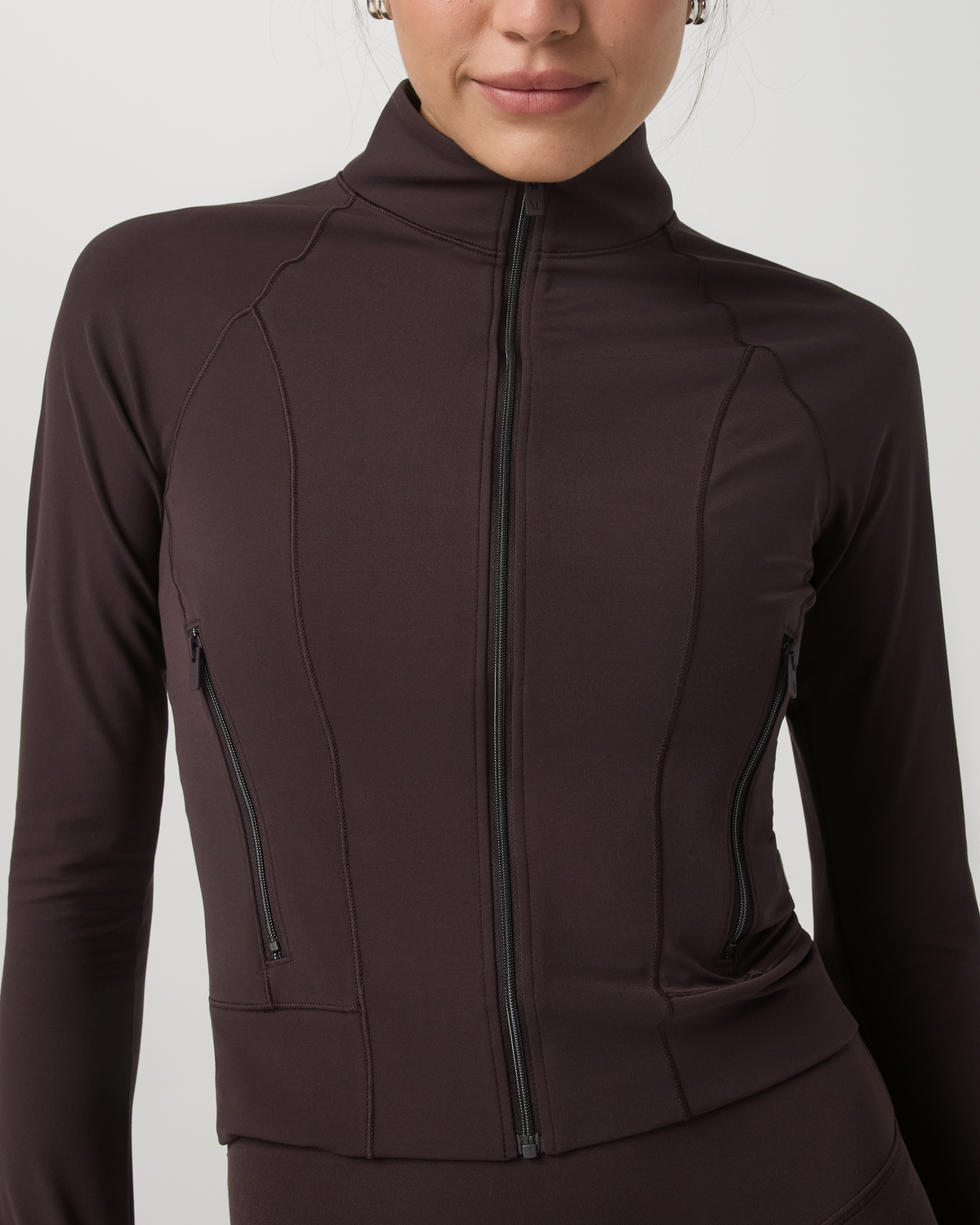 Vuori AllTheForm™ Fitness Jacket Women's French Roast Jacket | Vuori onsale