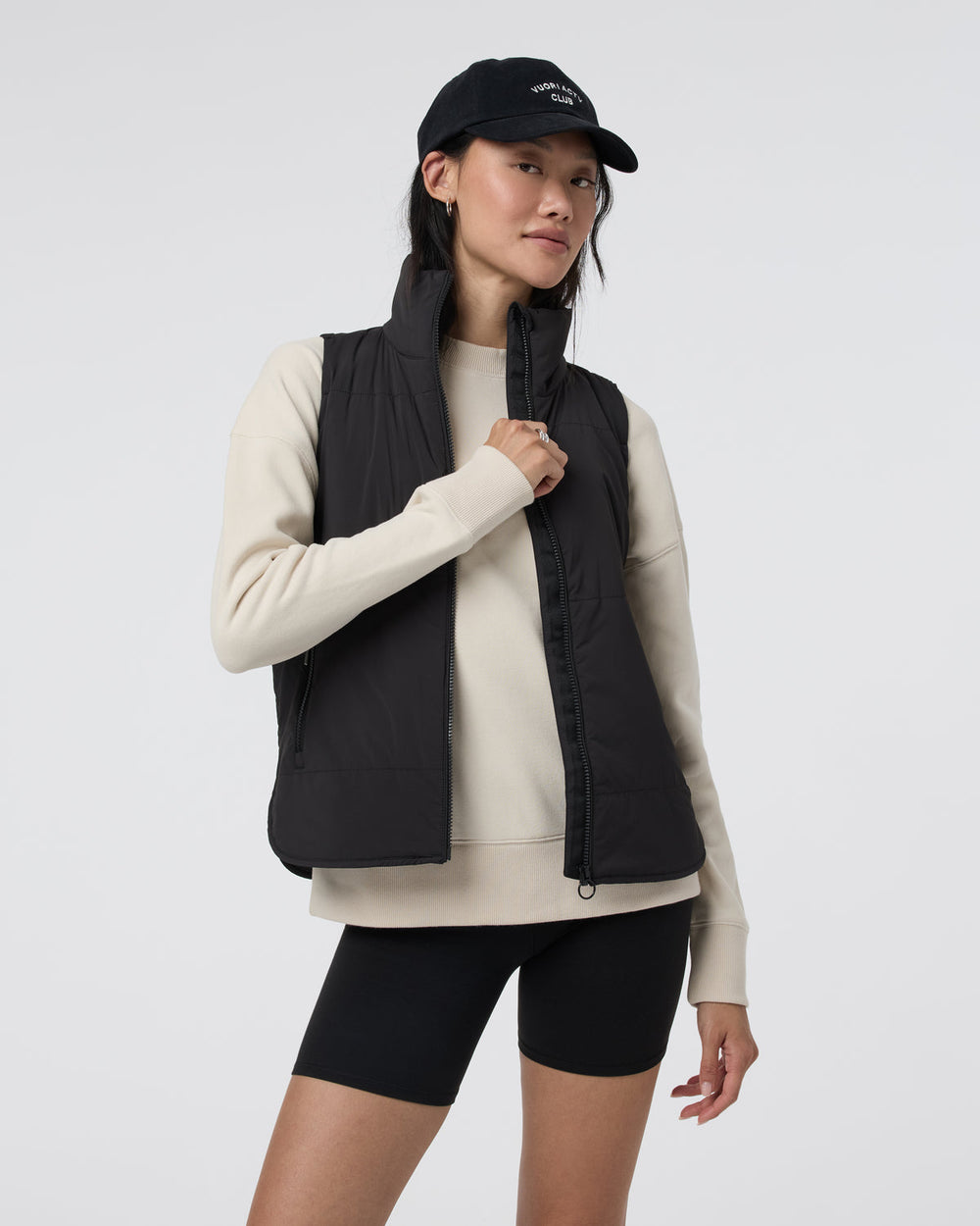 Canyon Insulated Vest Women's Black Vest | Vuori outlet
