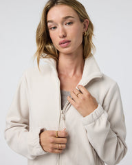 Women's Aspen Full Zip Dune Fleece Pullover | Vuori sale