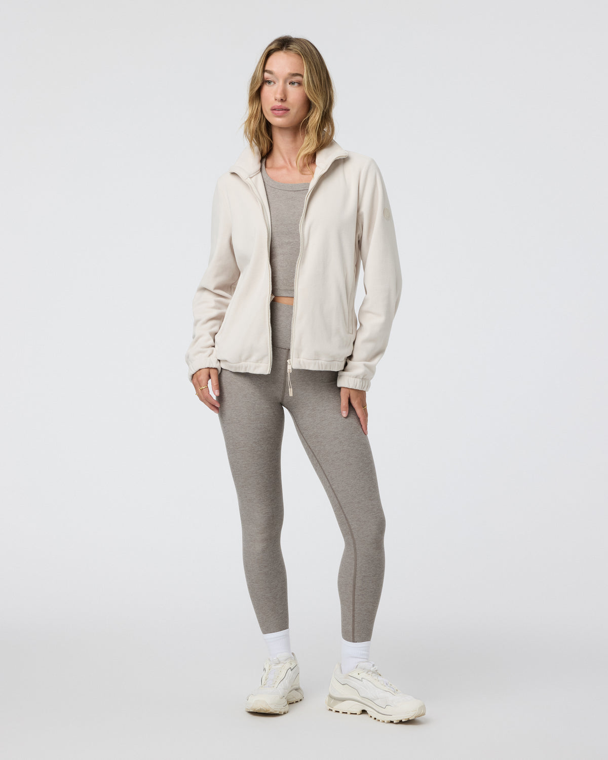 Women's Aspen Full Zip Dune Fleece Pullover | Vuori sale