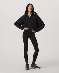 Alpine Jacket Women's Cozy Fleece Jacket in Black| Vuori | Vuori for sale