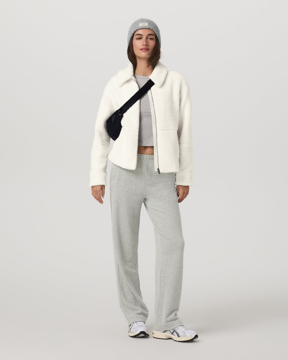 Lou Full Zip Jacket Women's Marshmallow Fleece Jacket | Vuori outlet