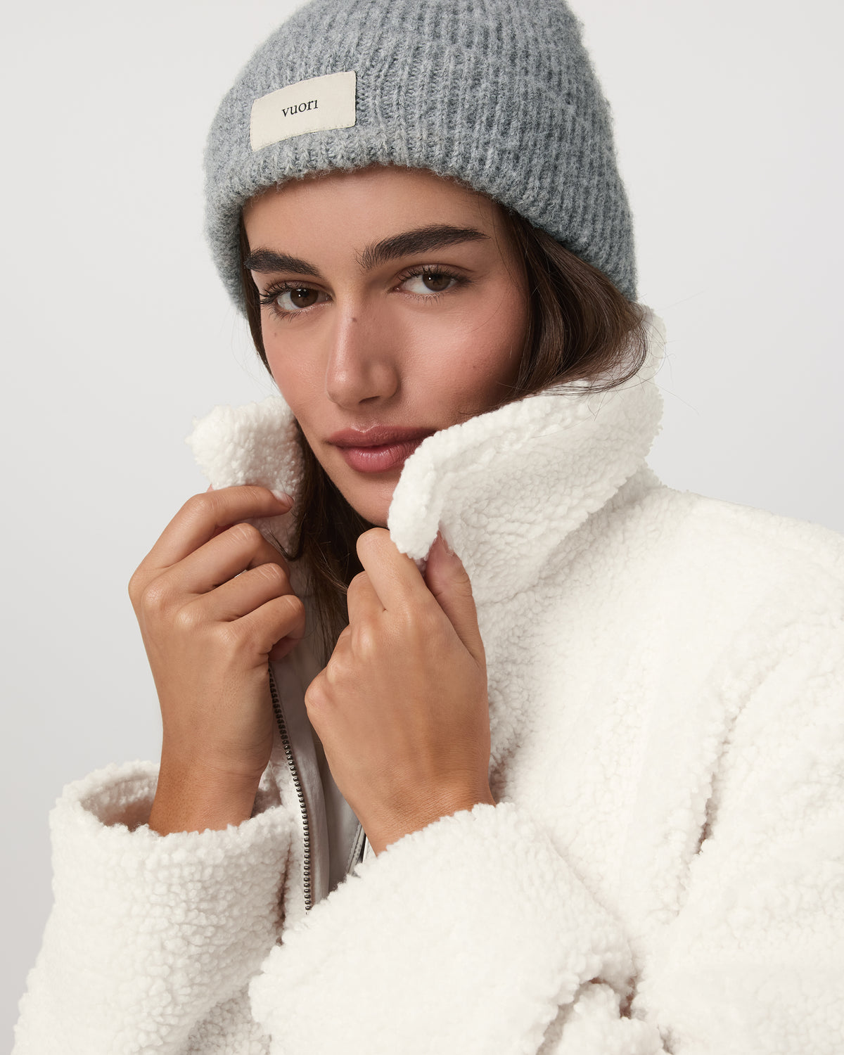 Lou Full Zip Jacket Women's Marshmallow Fleece Jacket | Vuori outlet