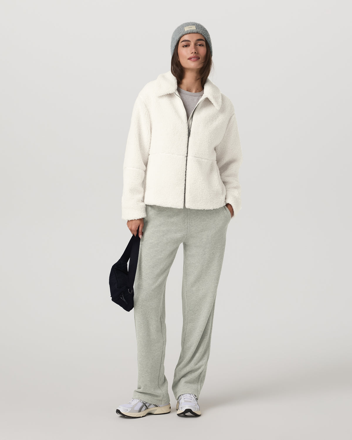 Lou Full Zip Jacket Women's Marshmallow Fleece Jacket | Vuori outlet