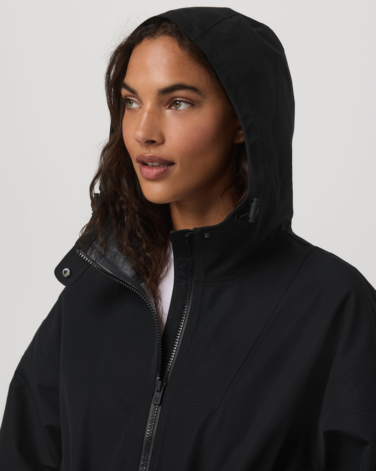 Pfeiffer Rain Jacket Black | Vuori onsale