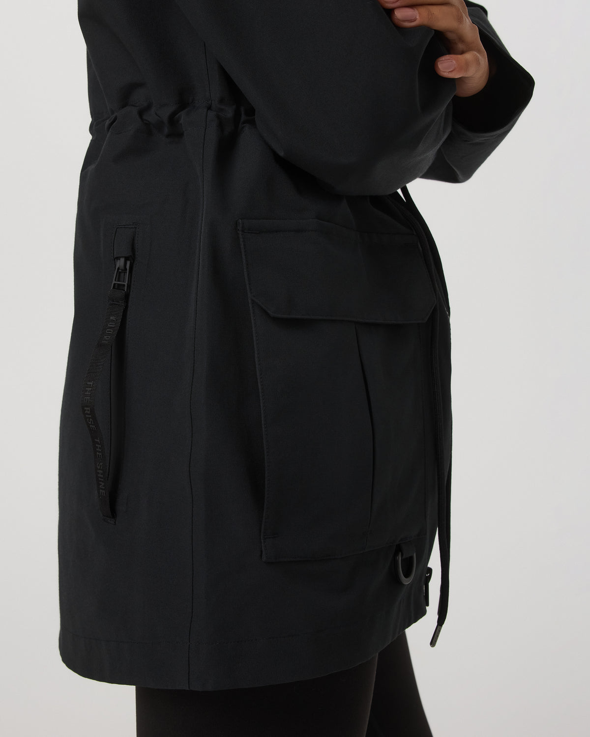 Pfeiffer Rain Jacket Black | Vuori onsale