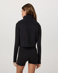 Alpine Vest Women's Black Fleece Vest | Vuori discount