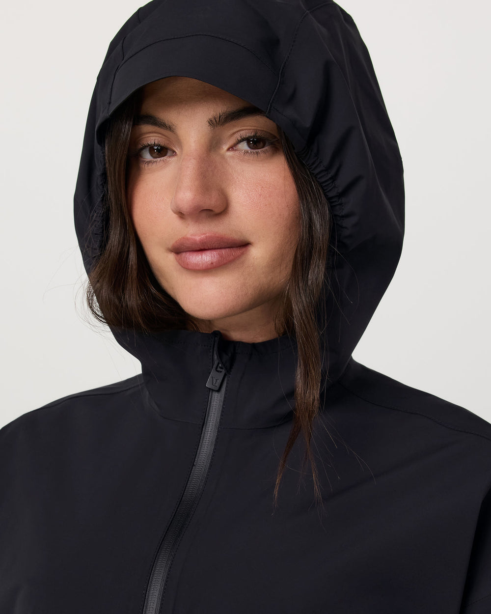 Nomadic Packable Rain Shell Women's Black Jacket | Vuori shop