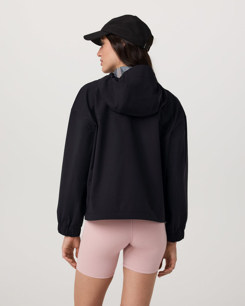 Nomadic Packable Rain Shell Women's Black Jacket | Vuori shop