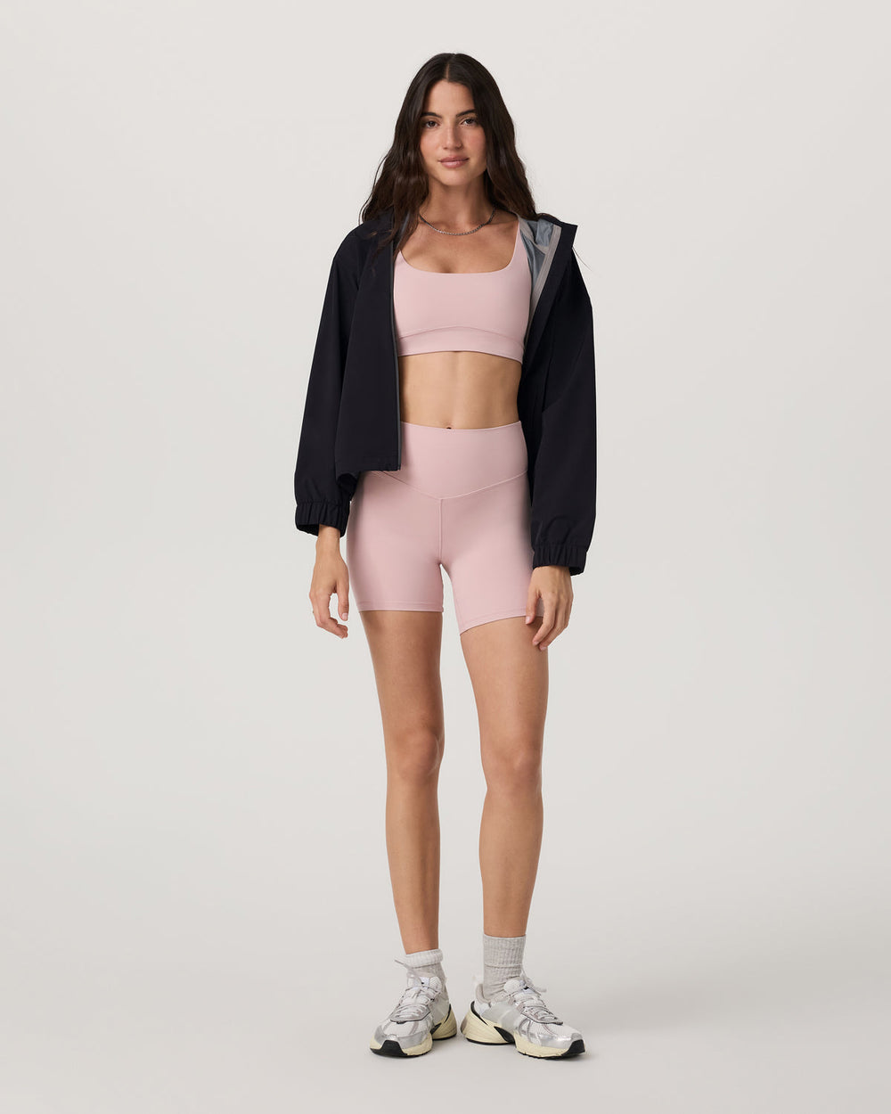 Nomadic Packable Rain Shell Women's Black Jacket | Vuori shop