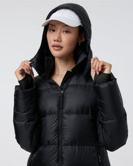 Vail Long Down Jacket Women's Black Jacket | Vuori sale