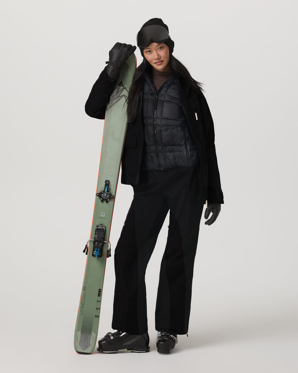 Women's Taika Snow Shell Black Ski/Board Jacket | Vuori discount