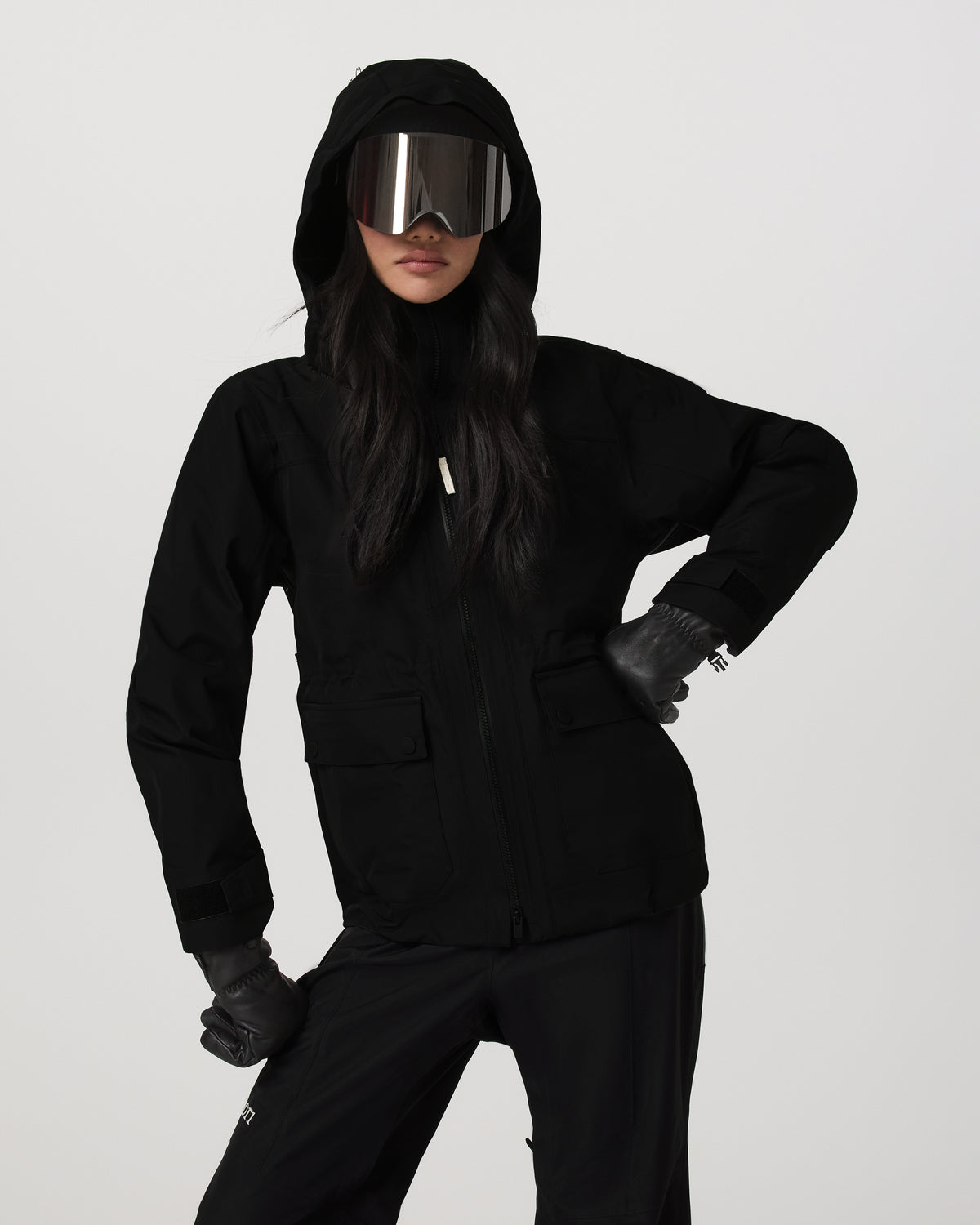 Women's Taika Snow Shell Black Ski/Board Jacket | Vuori discount