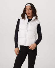 Alta Down Vest Women's White Sleeveless Vest | Vuori outlet