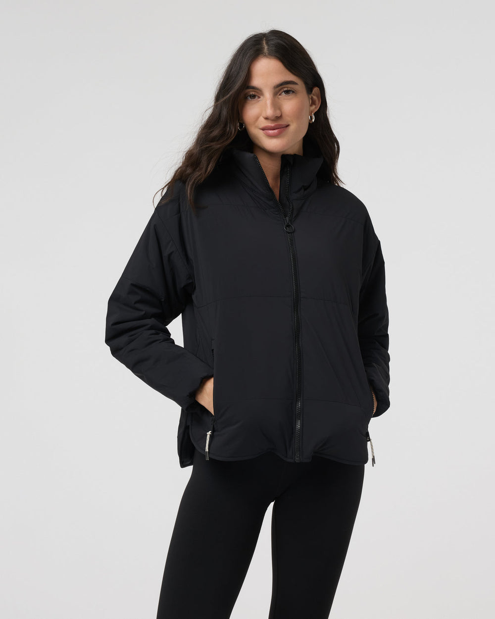 Canyon Insulated Jacket Black Lightweight Jacket | Vuori for sale