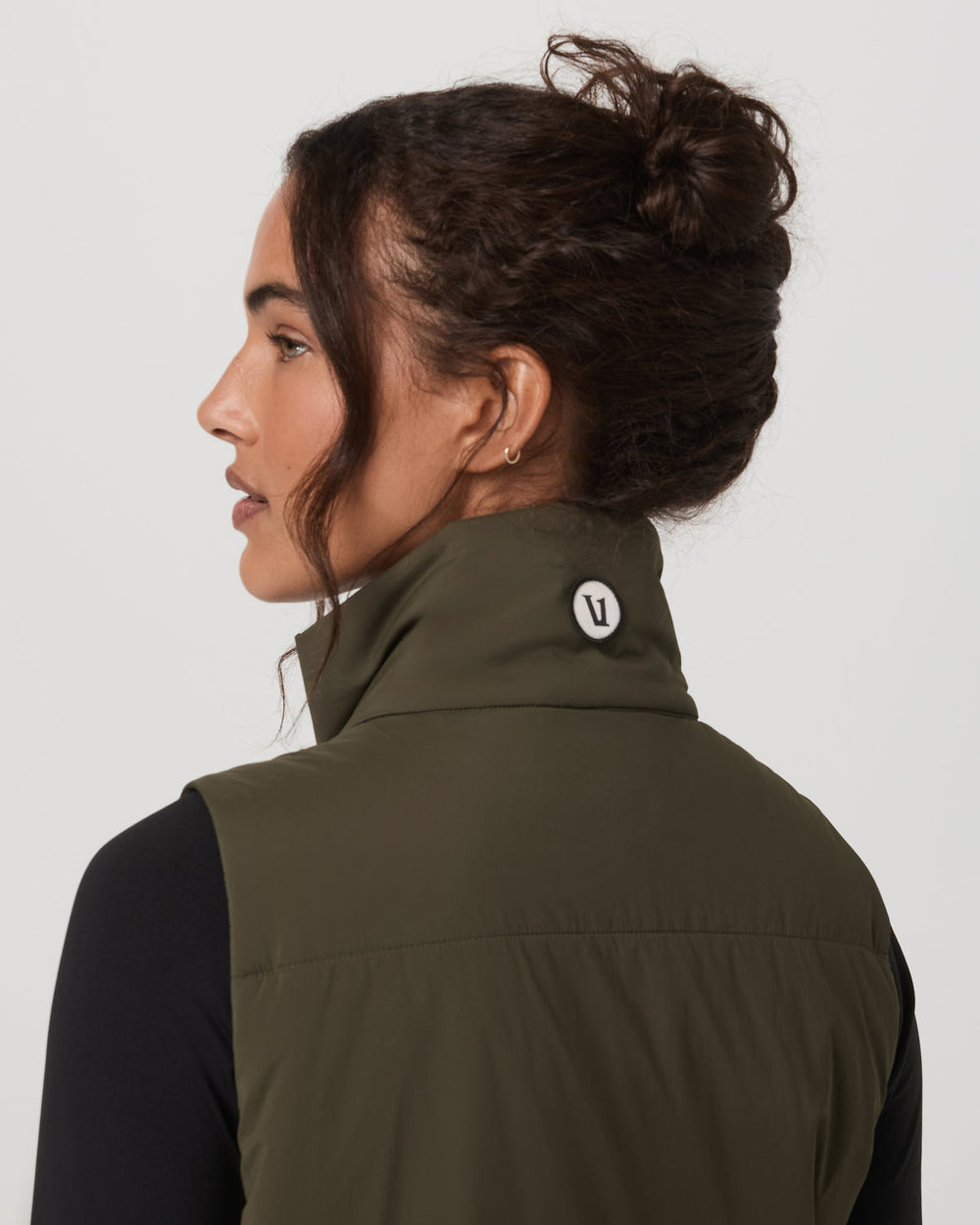Canyon Insulated Vest Women's Olive Lightweight Vest | Vuori shop