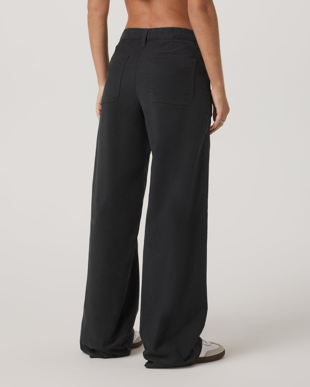 Telluride Twill Pant Women's Washed Black Pants | Vuori sale