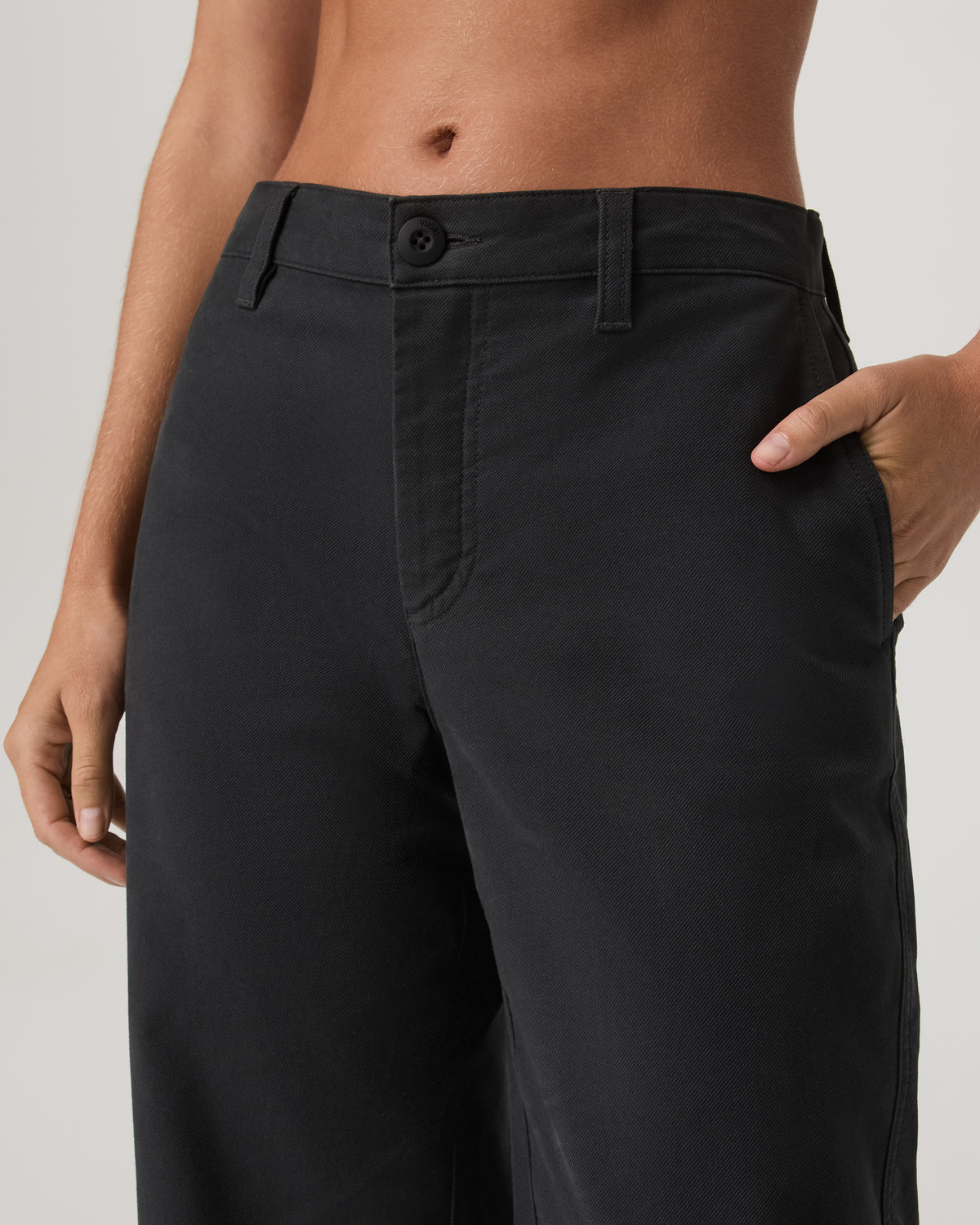 Telluride Twill Pant Women's Washed Black Pants | Vuori sale