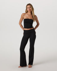 Halo Foldover Pant Black Heather | Vuori outlet