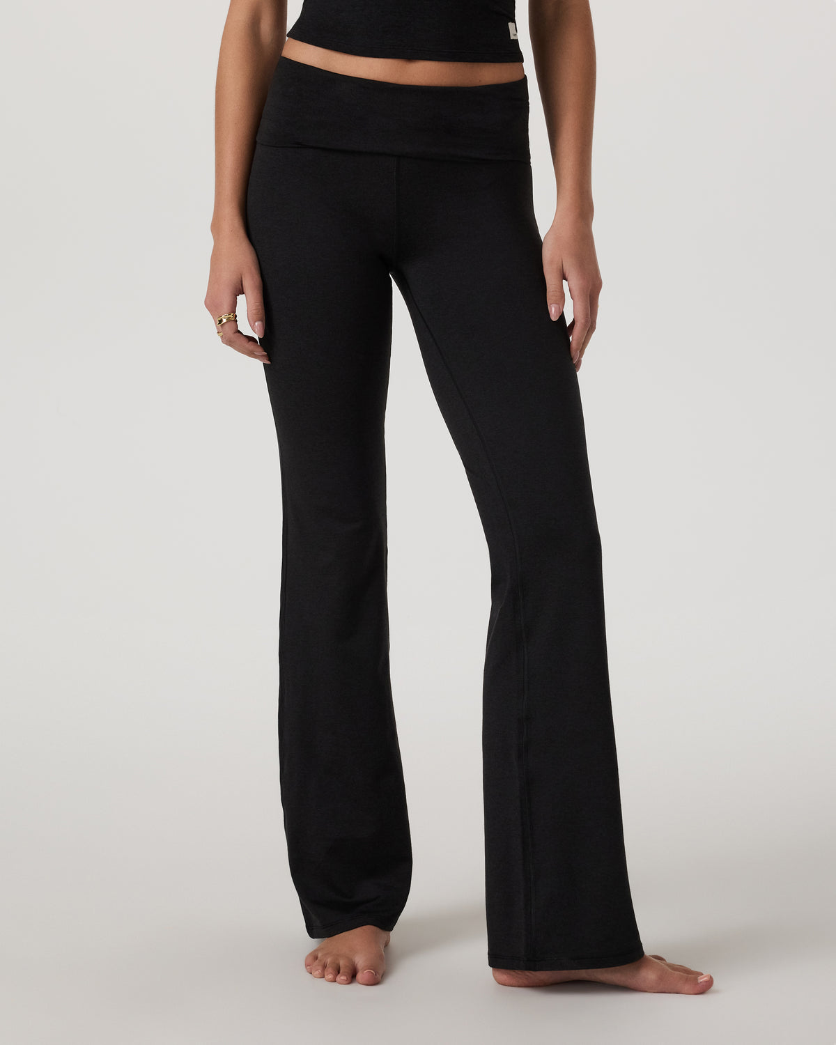 Halo Foldover Pant Black Heather | Vuori outlet