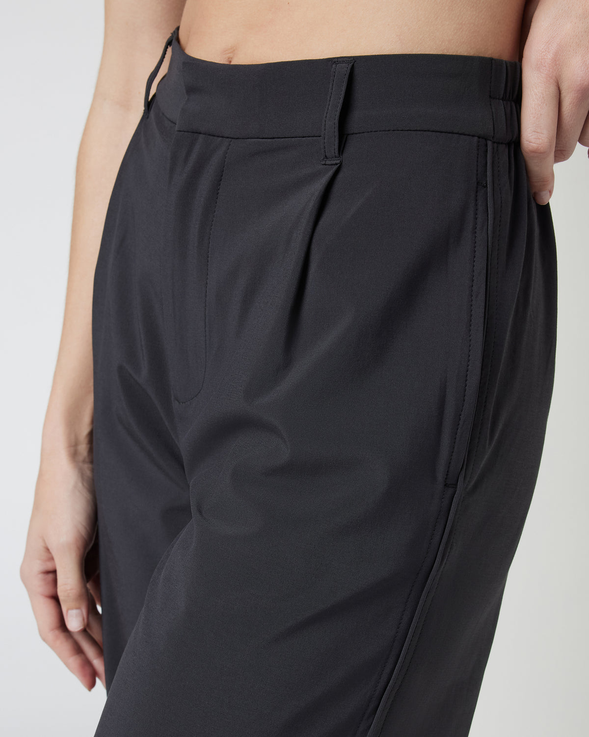 Villa Trouser-Short Black Tailored Pants | Vuori sale