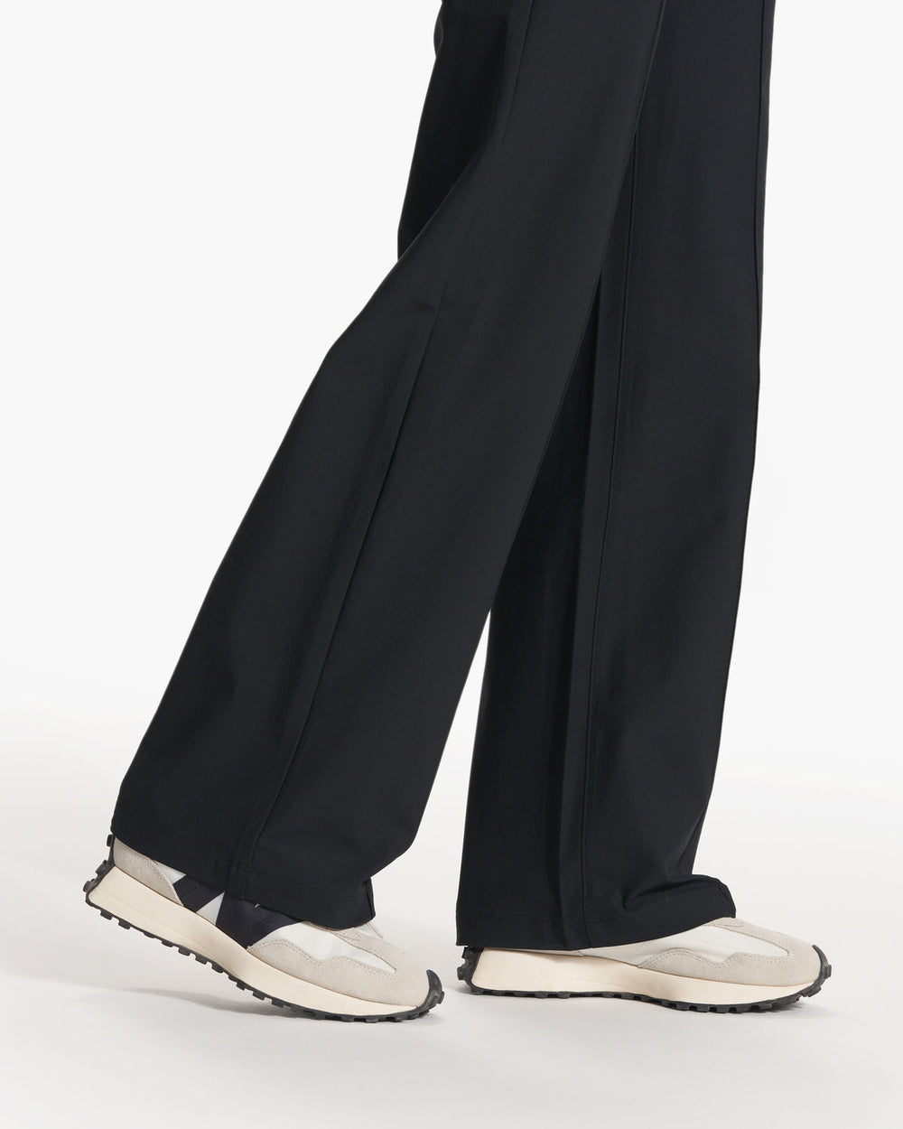Women's Meta Wideleg Black Tailored Pants | Vuori for sale
