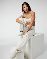 Halo Essential Wideleg - Short Ecru Heather | Vuori sale