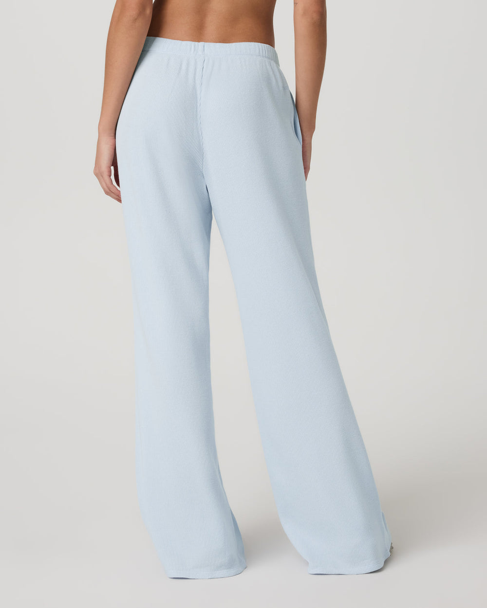Waffle Wideleg Pant Women's Soft Sky Waffle Knit Pants | Vuori for sale