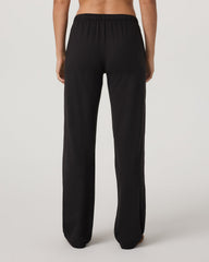 Halo Straight Leg - Long Women's Solid Black Pants | Vuori discount