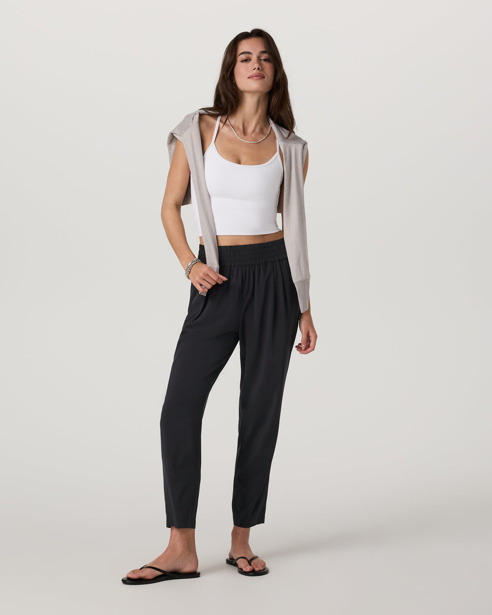 Villa Ankle Pant Black | Vuori discount