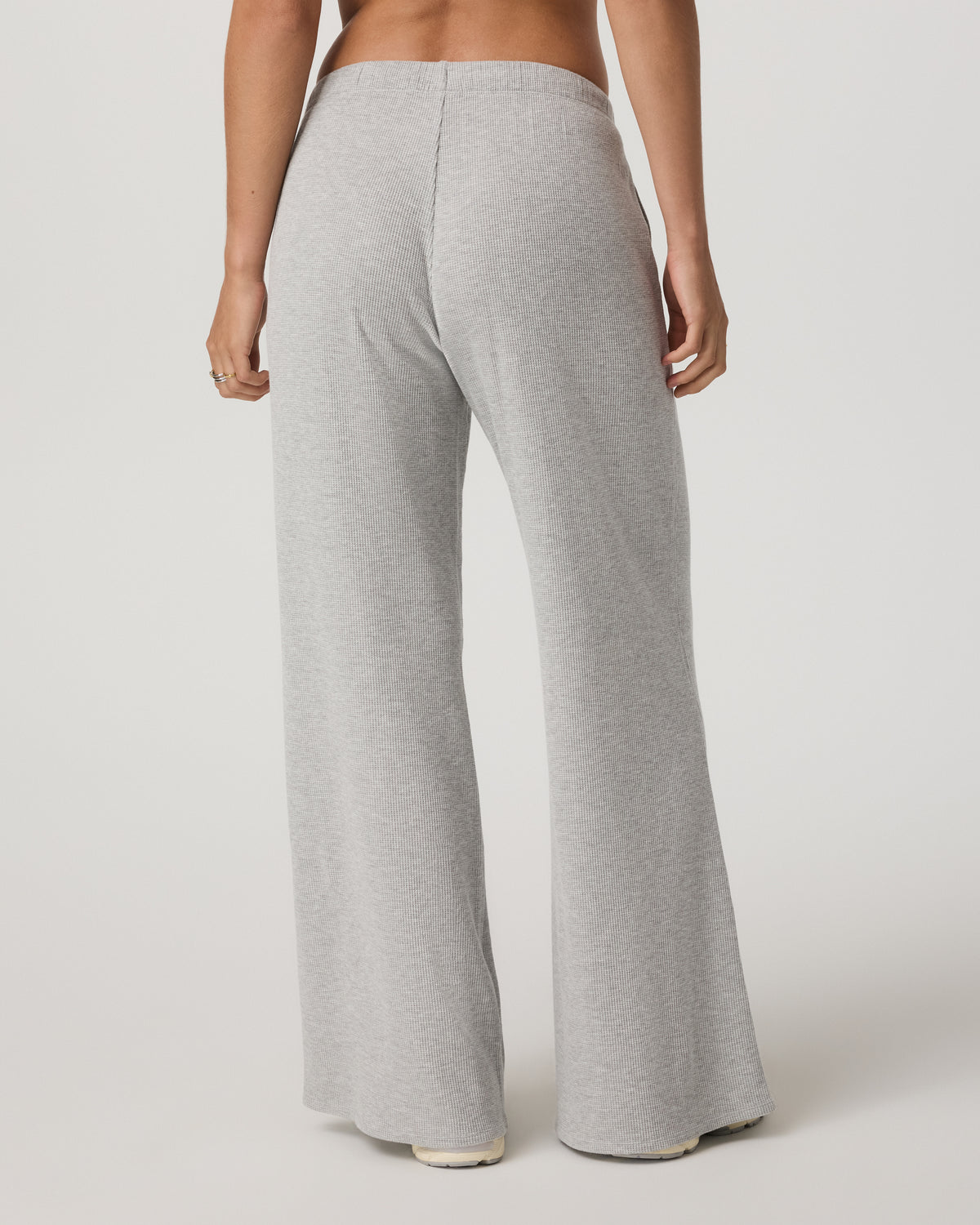 Waffle Wideleg Pant - Short Women's Light Grey Pants | Vuori for sale