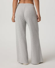 Waffle Wideleg Pant - Short Women's Light Grey Pants | Vuori for sale
