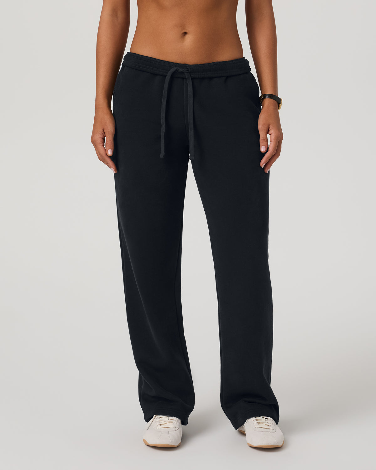 Restore Straight Leg Sweatpant - Long Washed Black Pant | Vuori discount