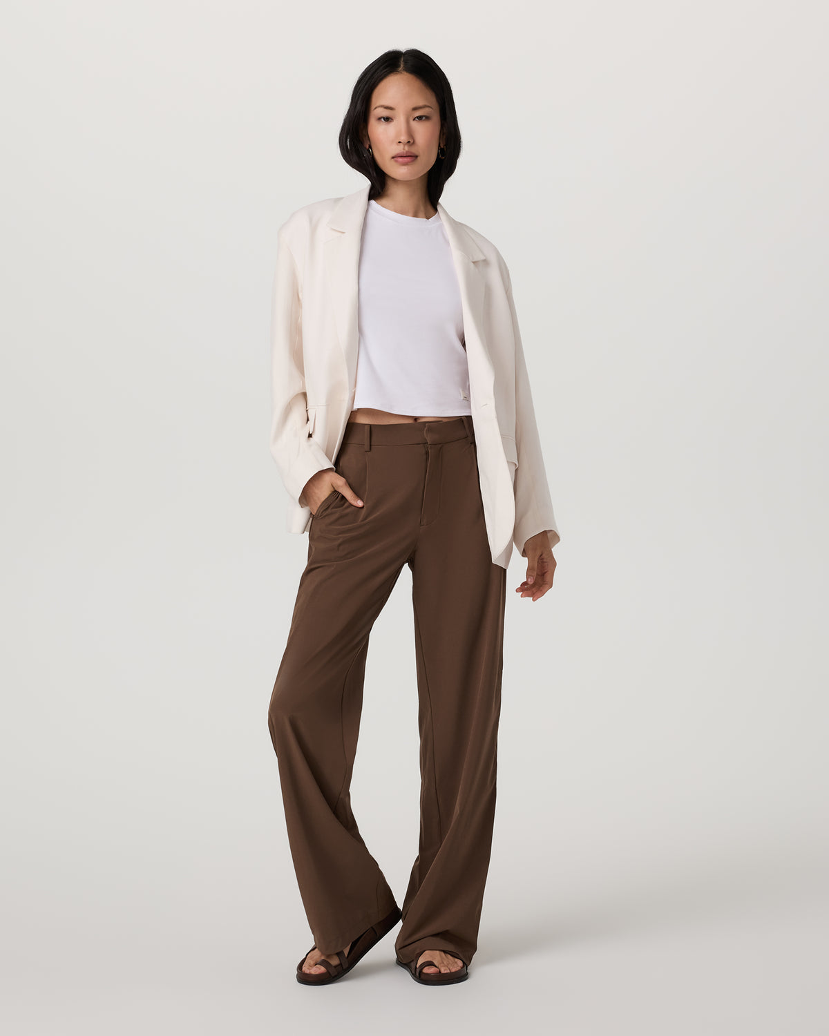 Villa Trouser Women's Espresso Trouser Pants | Vuori shop