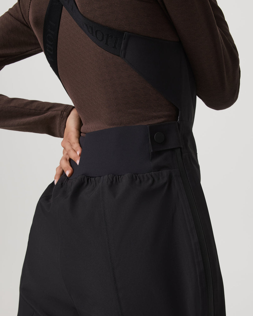 Women's Taika Snow Bib Black Ski/Board Bottoms | Vuori onsale