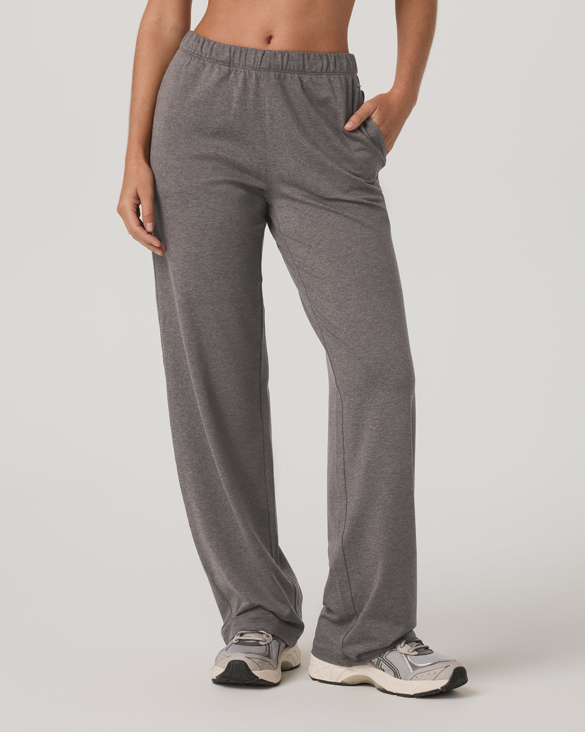 Halo Straight Leg Pant Women's Chia Heather Pants | Vuori sale