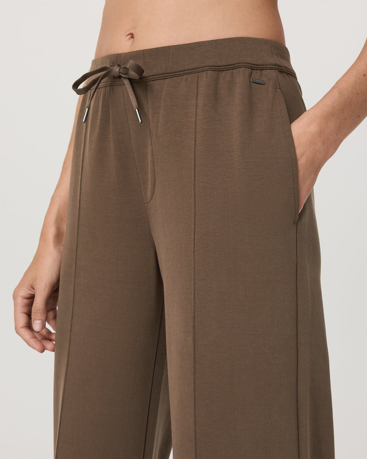 Compose Wideleg Pant Espresso Mid-High Rise Pants | Vuori for sale