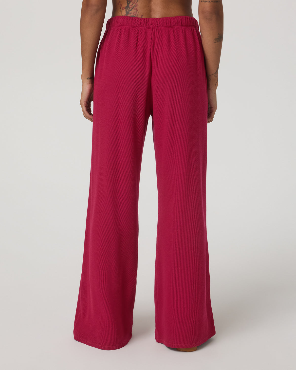 Waffle Wideleg Pant Women's Strawberry Waffle Knit Pant | Vuori discount